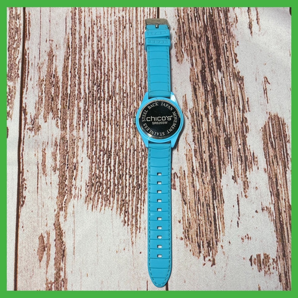Chico’s Turquoise Band Watch - Picture 2 of 2